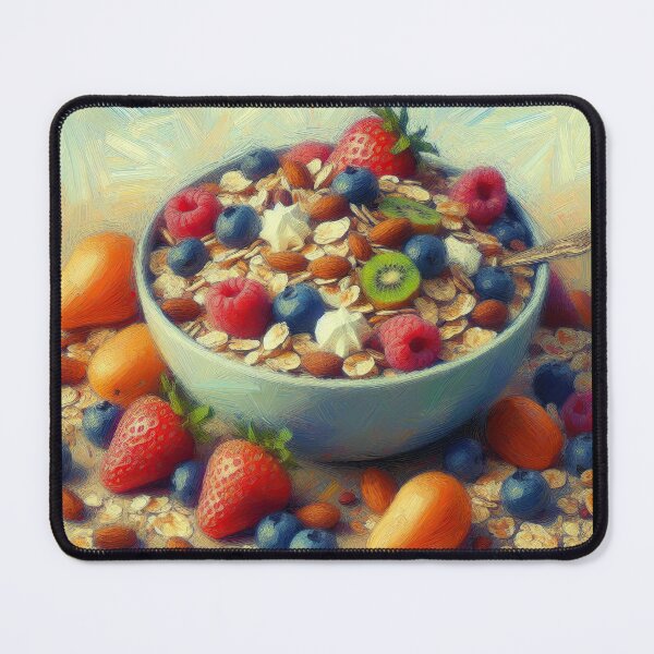 Item preview, Muesli Impressionism Art Style designed and sold by artofuniverse.