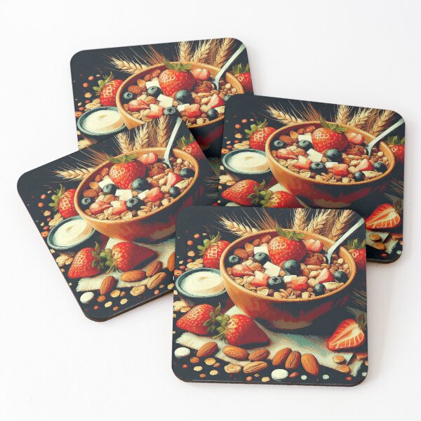 Item preview, Muesli Impressionism Art Style designed and sold by artofuniverse.