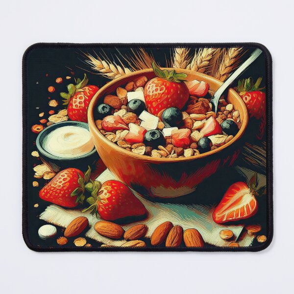 Item preview, Muesli Impressionism Art Style designed and sold by artofuniverse.