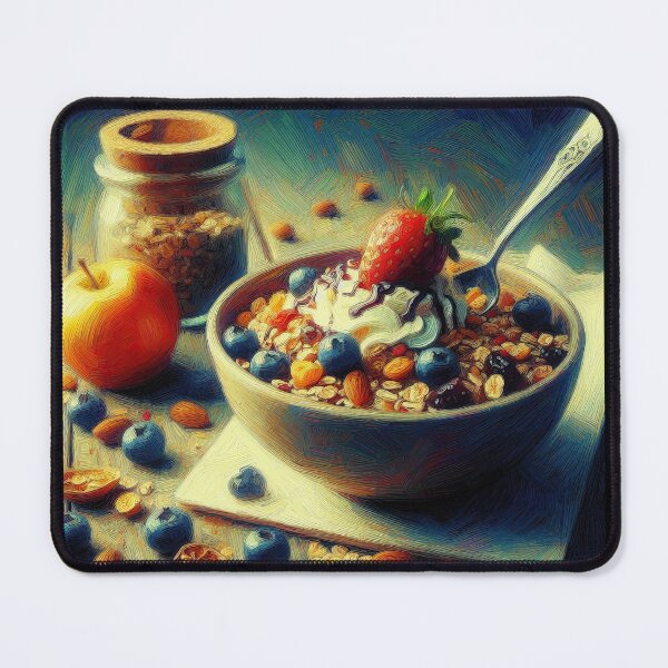 Item preview, Muesli Impressionism Art Style designed and sold by artofuniverse.