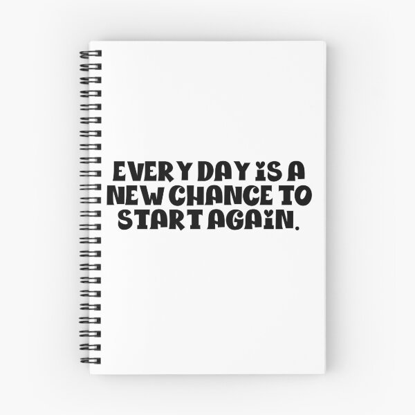 Item preview, Every day is a new chance to start again. designed and sold by Beerunya.