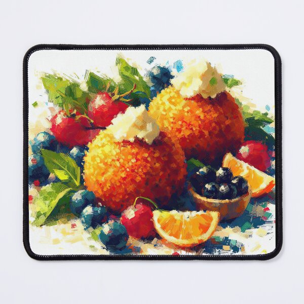 Item preview, Arancini Impressionism Art Style designed and sold by artofuniverse.