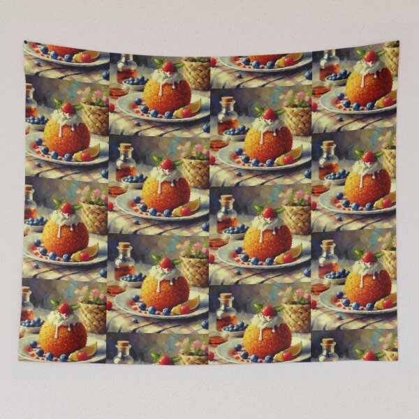 Item preview, Arancini Impressionism Art Style designed and sold by artofuniverse.
