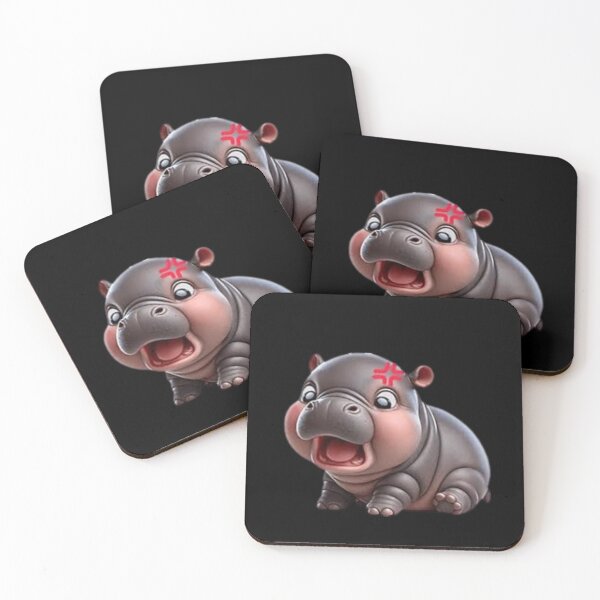 Item preview, Moo Deng Angry designed and sold by Omegastyle.
