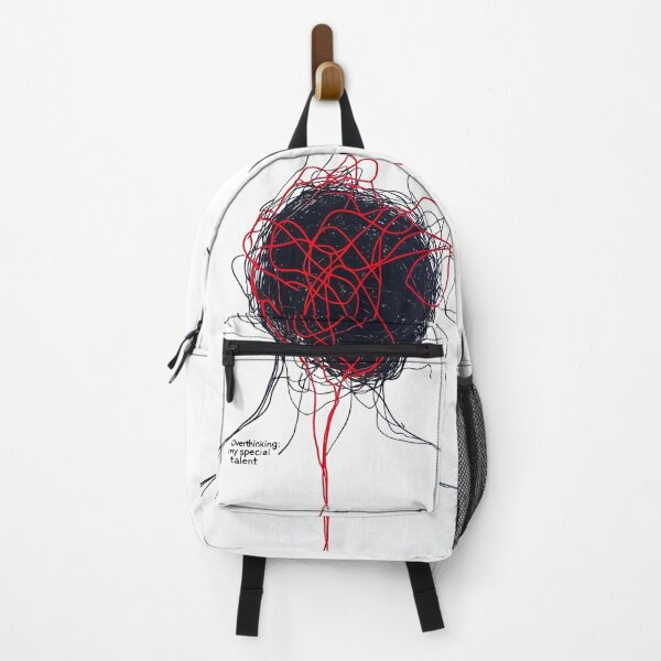 Item preview, Overthinking: My Special Talent – Minimalist Silhouette Design designed and sold by Soul-Sparks.