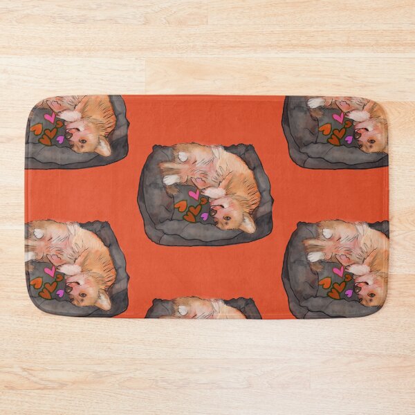 Item preview, CORGI LOVE  orange background designed and sold by MonicaArtist.