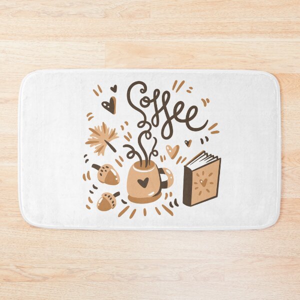 Item preview, Coffee cups and acorns cool and cozy designed and sold by jasmineberry.