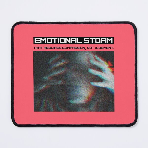 Item preview, Emotional Storm, Borderline #BPD #BorderlineDisorder #Borderline #MentalHealth designed and sold by Anna Halasek.