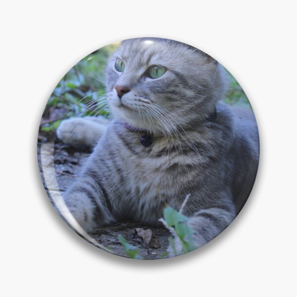 Item preview, Grey tabby cat  designed and sold by McFleur's Lens.