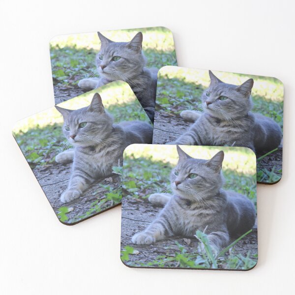 Item preview, Grey tabby cat  designed and sold by McFleur's Lens.