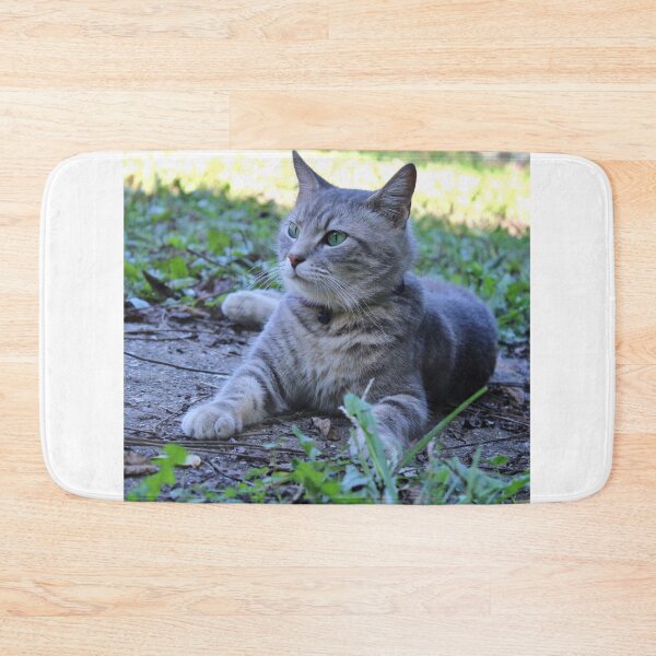 Item preview, Grey tabby cat  designed and sold by McFleur's Lens.