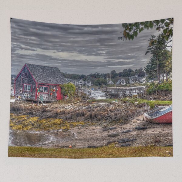 Item preview, The Nubble Fishing Shack designed and sold by Richard Bean.