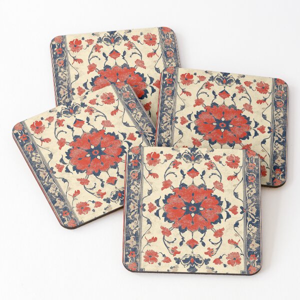 Item preview, Vintage Persian Medallion Rug Design - Traditional Floral Pattern designed and sold by YummyCreative.