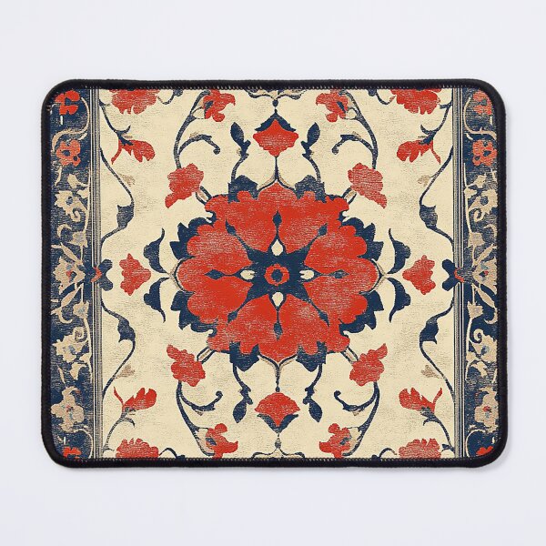 Item preview, Vintage Persian Medallion Rug Design - Traditional Floral Pattern designed and sold by YummyCreative.