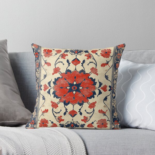 Item preview, Vintage Persian Medallion Rug Design - Traditional Floral Pattern designed and sold by YummyCreative.
