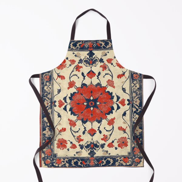Item preview, Vintage Persian Medallion Rug Design - Traditional Floral Pattern designed and sold by YummyCreative.