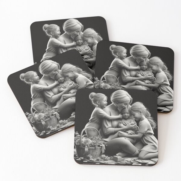 Item preview, Motherly Bond: A Statue of Unconditional Love designed and sold by choder61.