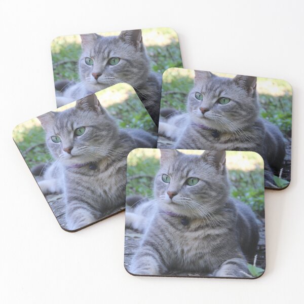 Item preview, Grey tabby cat 2 designed and sold by McFleur's Lens.