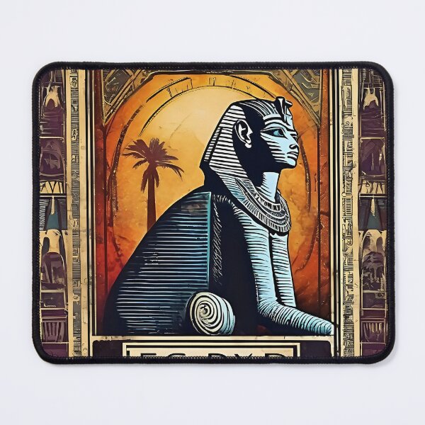 Item preview, Guardians of Egypt: The Iconic Sphinx Stamp designed and sold by Vintagestamps.
