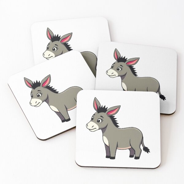 Item preview, Funny and Cute Anime Donkey designed and sold by ThreeftlyPicks.