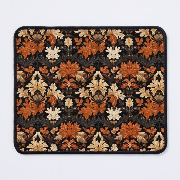 Item preview, DUSKY DAMASK Autumn Leaves designed and sold by Frenchifique.