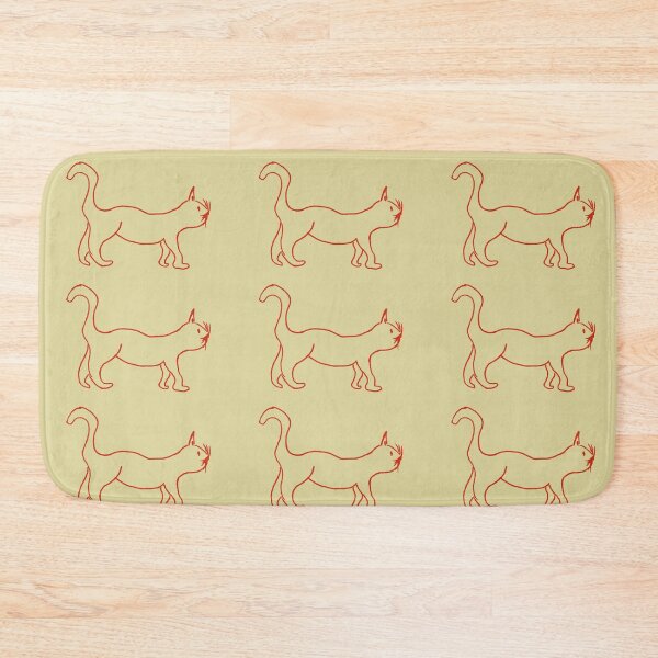 Item preview, Slinky Orange cat with murky yellow designed and sold by MagentaTwilight.
