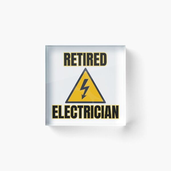 Item preview, Retired Electrician designed and sold by FunnyThings1.