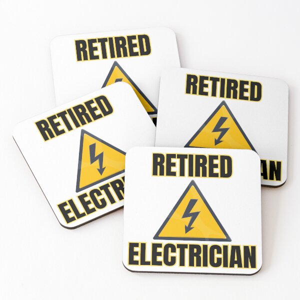 Item preview, Retired Electrician designed and sold by FunnyThings1.