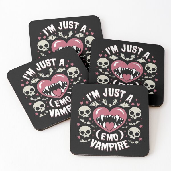 Item preview, I'm Just a Emo Vampire designed and sold by Dem0r.