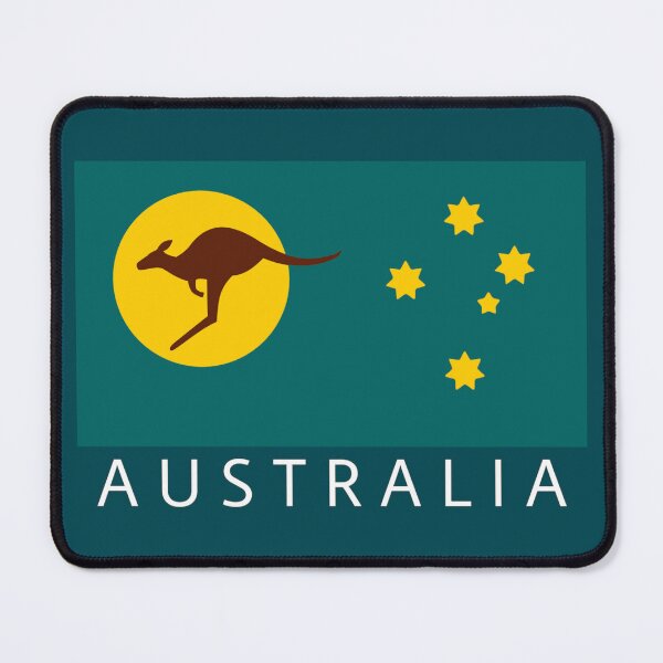 Item preview, Australia Kangaroo Sun Flag. 2024 with title Australia.  designed and sold by Kangaroo Sun.
