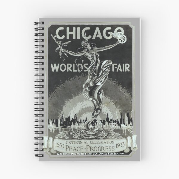 Item preview, Chicago World's Fair: A Centennial Celebration of Peace and Progress designed and sold by FarmStandGraphx.