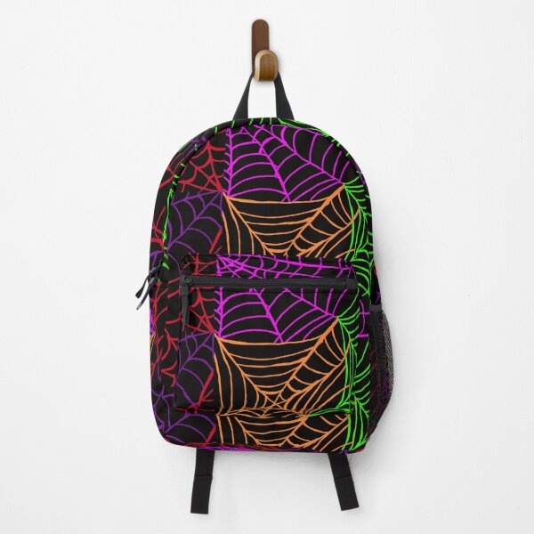 Item preview, multicoloured spiderwebs designed and sold by madebyi.