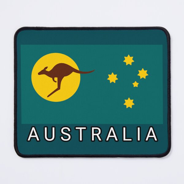 Item preview, Australia Kangaroo Sun Flag. 2024 with title Australia. designed and sold by Kangaroo Sun.