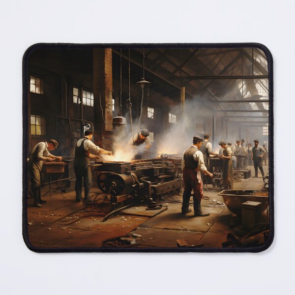 Item preview, Victorian - Factory Workers designed and sold by KootenayDesigns.