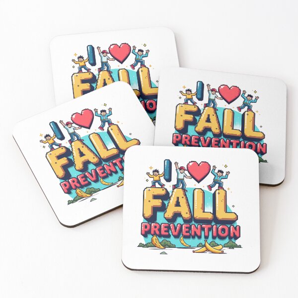 Item preview, I Love Fall Prevention Funny Design For Nurses designed and sold by UniqueDuoDesign.