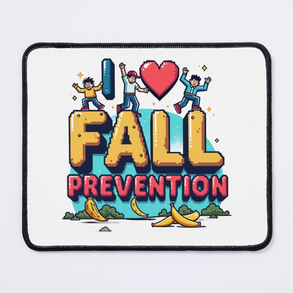 Item preview, I Love Fall Prevention Funny Design For Nurses designed and sold by UniqueDuoDesign.