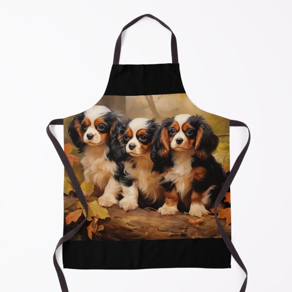 Item preview, Three Cavalier King Charles Spaniels designed and sold by PetsArt.