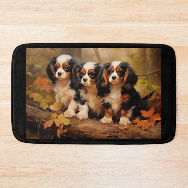Item preview, Three Cavalier King Charles Spaniels designed and sold by PetsArt.