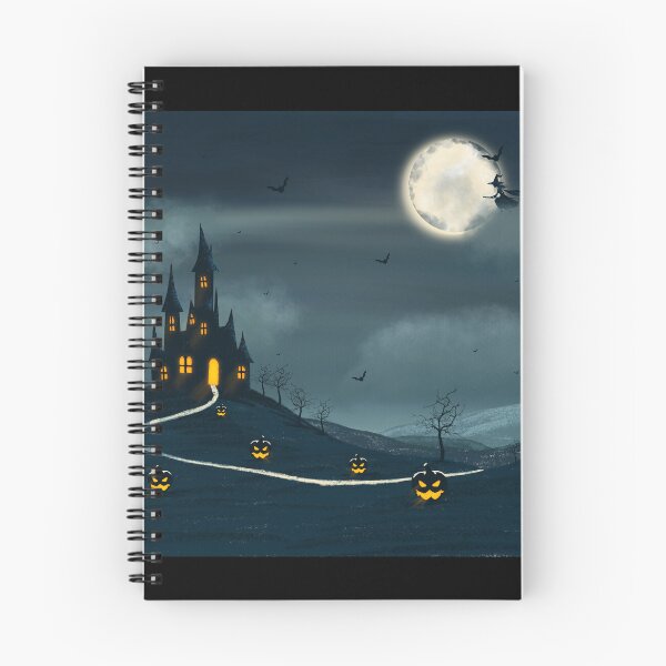 Item preview, Haunted House Landscape  designed and sold by Shimmersnap.
