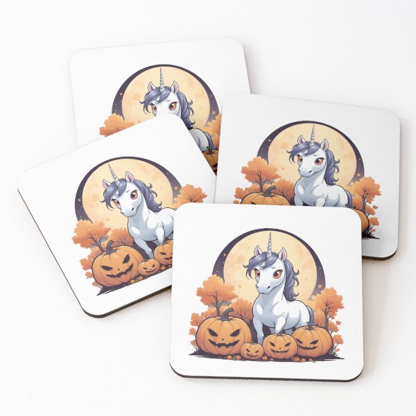 Item preview, Halloween Cartoon Unicorn designed and sold by Krieghorn.