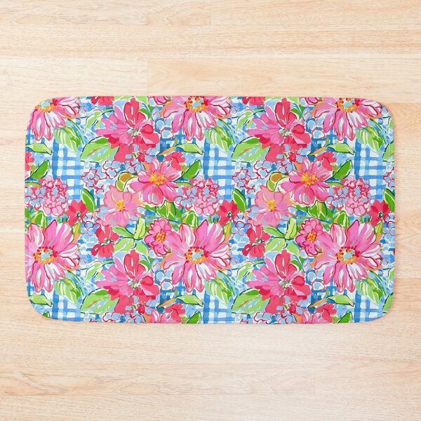 Item preview, Cuadros vichy y flores silvestres de estilo preppy designed and sold by SophieClimaArt.