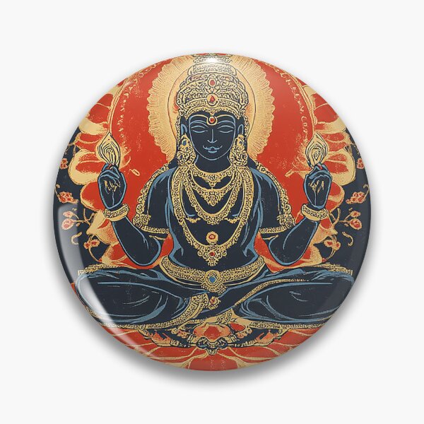 Item preview, Vintage Persian Yoga Meditation Design - Traditional Floral Pattern with Ganesha designed and sold by YummyCreative.