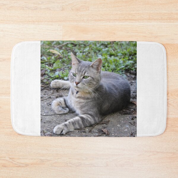 Item preview, Grey tabby cat  designed and sold by McFleur's Lens.