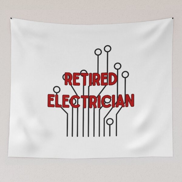 Item preview, Retired Electrician designed and sold by FunnyThings1.