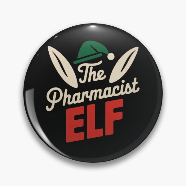 Item preview, The Pharmacist Elf Funny Pharmacy Christmas designed and sold by Anniko Art Studio.