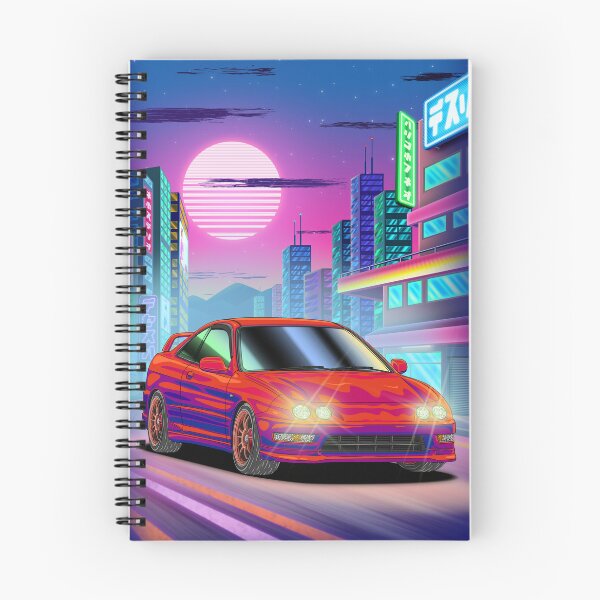 Item preview, Honda Integra Type R DC2 Synthwave  designed and sold by JDM Guyvit.