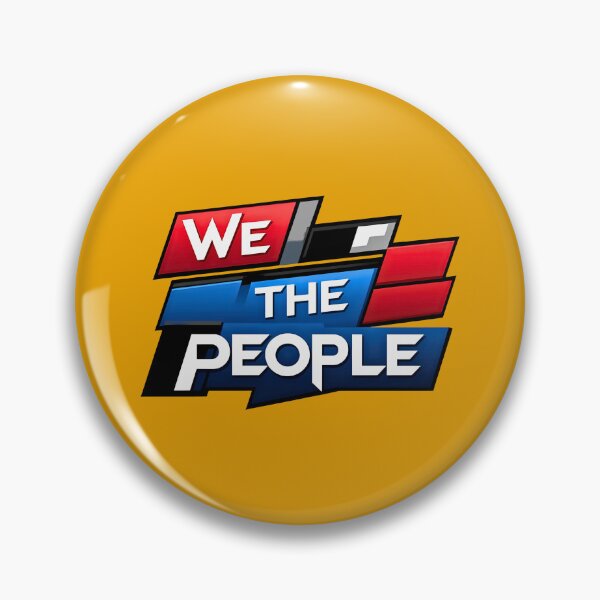 Item preview, We the People American constitution preamble modern design designed and sold by BorgSpareParts.