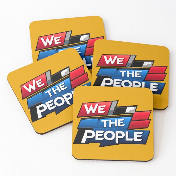 Item preview, We the People American constitution preamble modern design designed and sold by BorgSpareParts.