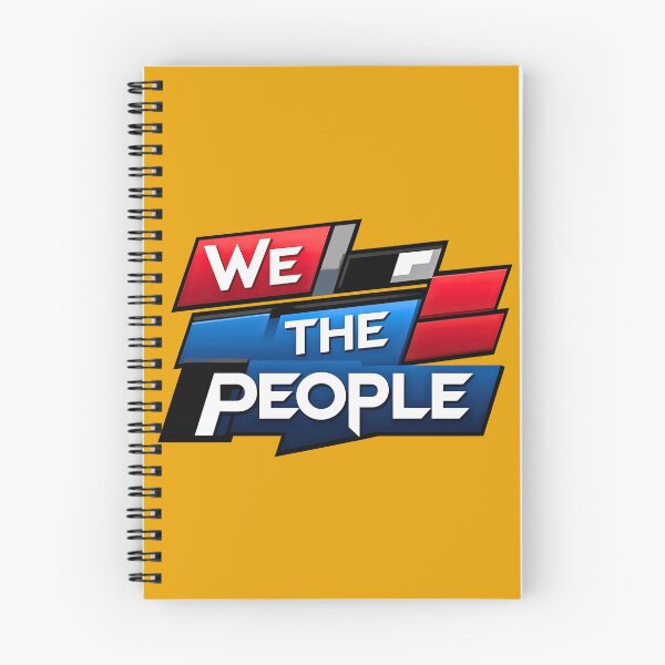 Item preview, We the People American constitution preamble modern design designed and sold by BorgSpareParts.