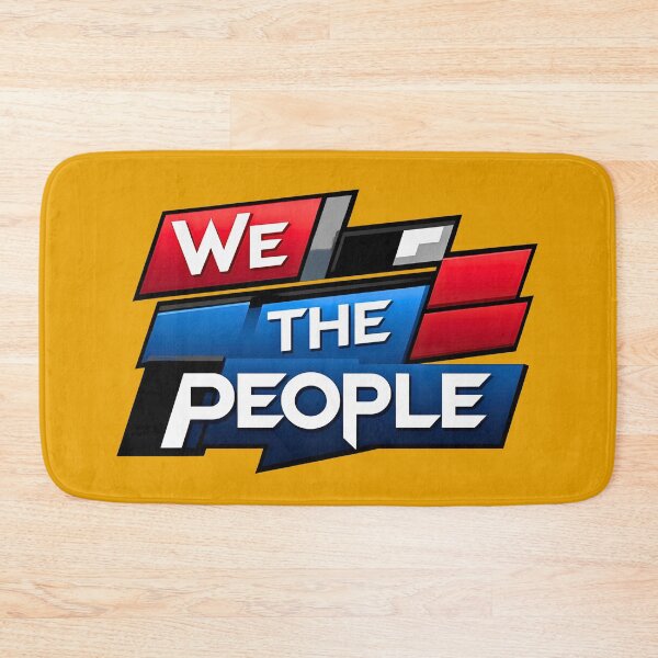 Item preview, We the People American constitution preamble modern design designed and sold by BorgSpareParts.